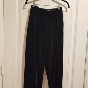Black Velveteen pants